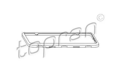 Прокладка, крышка головки цилиндра TOPRAN / HANS PRIES 720 106