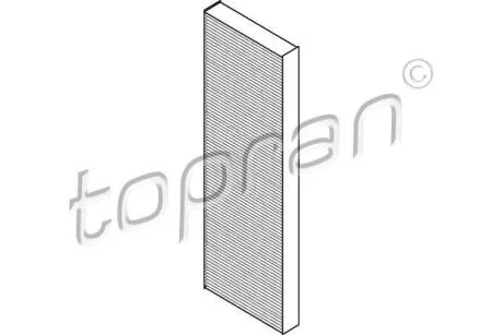 Фільтр салону TOPRAN / HANS PRIES 720 288