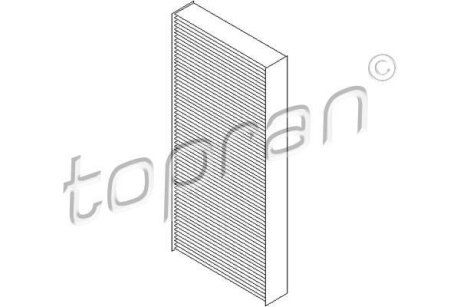 Фільтр салону TOPRAN / HANS PRIES 720 291