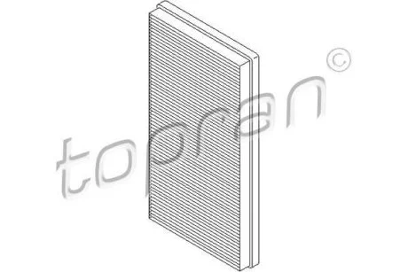 Фільтр салону TOPRAN / HANS PRIES 720 330
