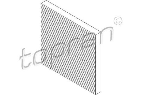 Фільтр салону TOPRAN / HANS PRIES 720 338