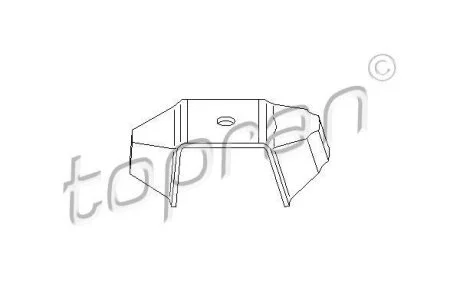 Подушка двигуна TOPRAN / HANS PRIES 720 361