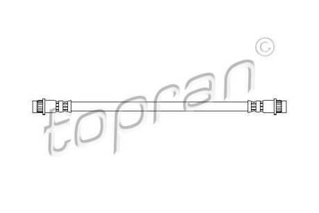 Гальмiвний шланг ZN TOPRAN / HANS PRIES 720 902