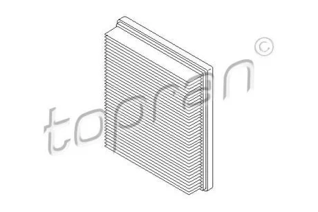 Фільтр повітря TOPRAN / HANS PRIES 720 959