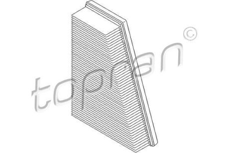 Фільтр повітря TOPRAN / HANS PRIES 720 974