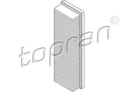 Фільтр повітря TOPRAN / HANS PRIES 721 009