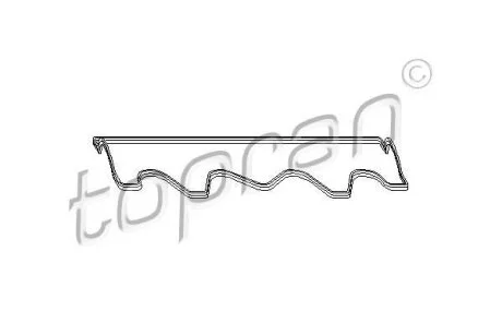 Прокладка клапанної кришки TOPRAN / HANS PRIES 721 122