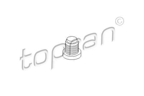 Болт зливу маслянного піддону TOPRAN / HANS PRIES 721 134