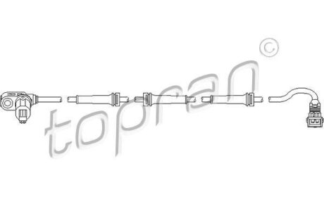 Датчик ABS TOPRAN / HANS PRIES 721 607