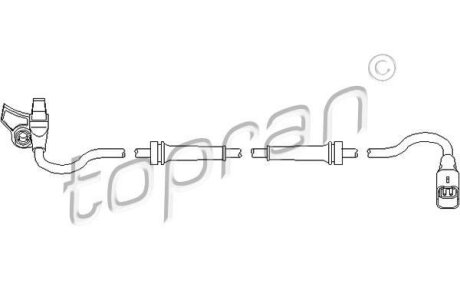 Датчик ABS TOPRAN / HANS PRIES 721 618