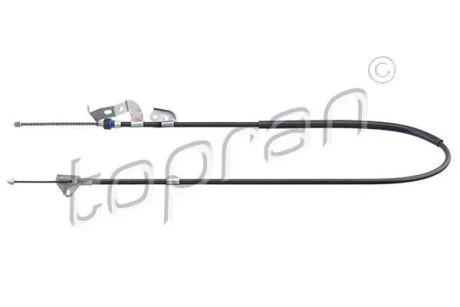 Трос зупиночних гальм TOPRAN / HANS PRIES 721 669