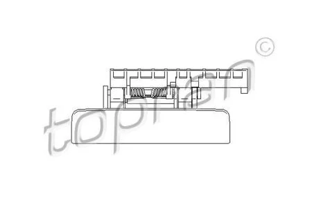 Ручка дверей TOPRAN / HANS PRIES 721 724