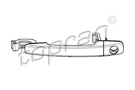 Ручка дверей TOPRAN / HANS PRIES 721 732