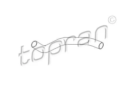 Патрубок вентиляції TOPRAN / HANS PRIES 721 793