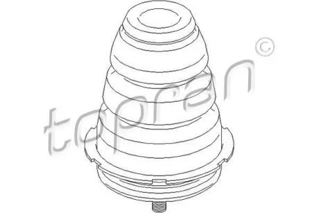 Вiдбiйник амортизатора TOPRAN / HANS PRIES 721 803