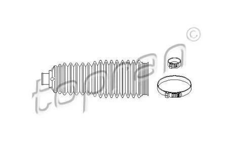 Пильник рульового керування, к-т TOPRAN / HANS PRIES 722 173