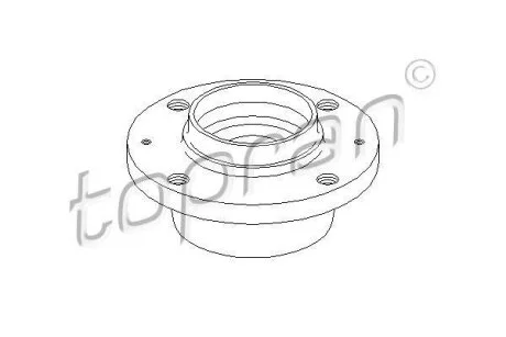 Ступиця колеса TOPRAN / HANS PRIES 722 247