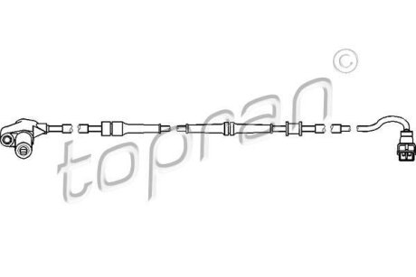Датчик ABS TOPRAN / HANS PRIES 722 383