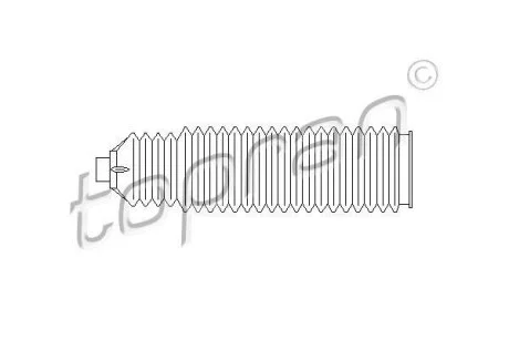 Пыльник, рулевое управление TOPRAN / HANS PRIES 722 465