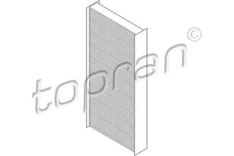 Фільтр салону TOPRAN / HANS PRIES 722 552