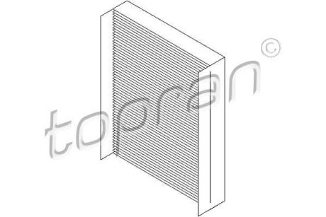 Фільтр салону TOPRAN / HANS PRIES 722 555