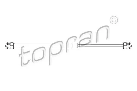 Амортизатор кришки багажника TOPRAN / HANS PRIES 722 579