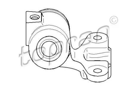 Подушка двигуна ZN TOPRAN / HANS PRIES 722 679