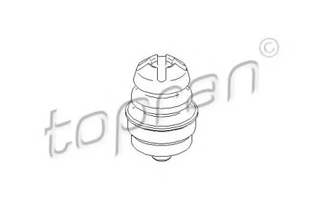 Відбійник амортизатора TOPRAN / HANS PRIES 722 684