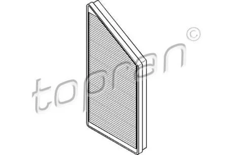 Фільтр салону TOPRAN / HANS PRIES 722 724
