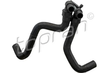Патрубок радіатора пічки TOPRAN / HANS PRIES 722 934