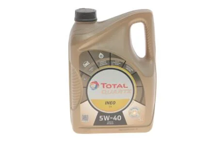 Моторна олива Quartz Ineo C3 5W-40, 5л TOTAL 213790