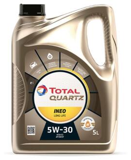 Моторни олива Quartz Ineo Long Life 5W-30, 5л. TOTAL 213819