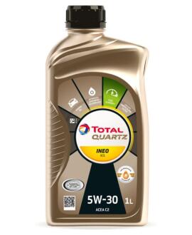 Моторна олива Quartz INEO ECS 5W-30, 1л. TOTAL 216633