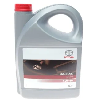 Масло двигателя Toyota Synthetic 5W-40, 5л. TOYOTA/LEXUS 08880-80835