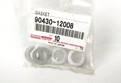 Прокладка зливної пробки АКПП Toyota Lexus Daihatsu (Toyota) TOYOTA/LEXUS 90430-12008