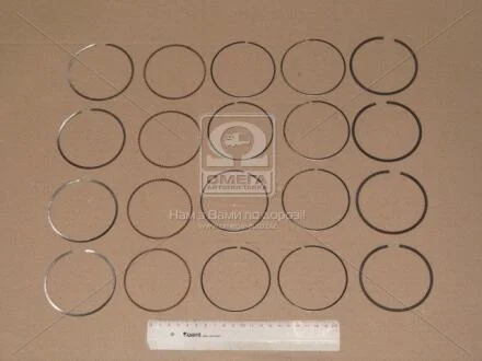 Кільця поршневі +1.00mm (к-кт на мотор) Mitsubishi Lancer IX 1.6 4G18,4G18-2,4G18-3,4G18P TP 33937.100