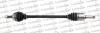 CITROEN піввісь лів L=790mm L2=831mm 21/22 зуб. AX (ZA-_) 10 86-98, SAXO 1.1 X, SX 96-03, PEUGEOT 106 I (1A, 1C) 1.0 91-96 Trakmotive 30-0178 (фото 1)