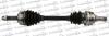 OPEL Полуось лів. L=593mm L2=626mm 22/22 зуб. ABS 29 зуб. VECTRA B (J96) 1.6 i 96-00 Trakmotive 30-0533 (фото 1)