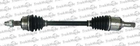 OPEL Полуось лів. L=616mm 22/22 зуб. CORSA D 1.2 06-14, CORSA E 1.4 LPG 15- Trakmotive 30-0555