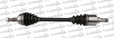 RENAULT піввісь ліва 655mm, 25/26 зуб. SCENIC II, MEGANE II Trakmotive 30-0839