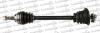 RENAULT піввісь лів (з ABS L=630mm 23 зуб. CLIO II (BB_, CB_) 1.5 dCi 01-05, KANGOO Express (FC0/1_) 1.5 dCi 03-, NISSAN KUBISTAR фургон (X76) 1.5 dCi 03-09 Trakmotive 30-0879 (фото 1)