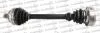 VW піввісь з ABS L=529mm 38 зуб T4 95-03 Trakmotive 30-0989 (фото 1)