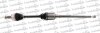 BMW Полуось правая L=1019mm 30/27 зуб. X5 (E70) 3.0 si 06-08, X6 (E71, E72) xDrive 50 i 08-14 Trakmotive 30-1079 (фото 1)