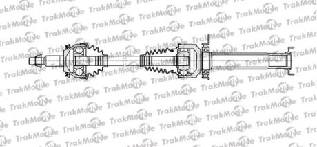 VW Полуось прав. 857мм 38/26 зуб MULTIVAN V 2.0 TDI 09-15, TRANSPORTER V 2.0 03-15 Trakmotive 30-1099