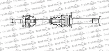 VW Полуось прав. 857мм 38/26 зуб MULTIVAN V 2.0 TDI 09-15, TRANSPORTER V 2.0 03-15 Trakmotive 30-1099