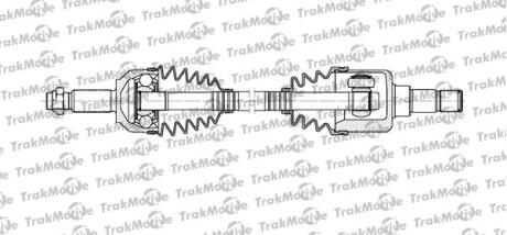 Напіввісь ліва L=628, 27/26 зуб FORD MONDEO 00- Trakmotive 30-1103