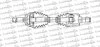 LAND ROVER Полуось прав. L=590mm 28/25 зуб FREELANDER I (L314) 2.0 Td4 4x4 01-06 Trakmotive 30-1115 (фото 1)
