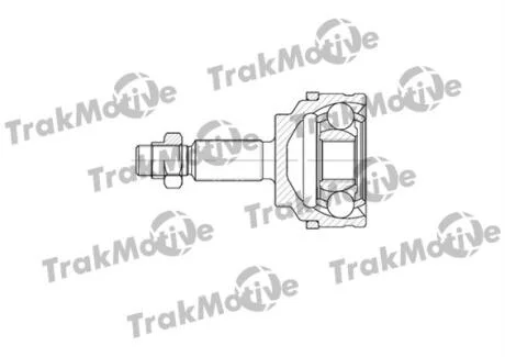 RENAULT ШРКШ зовнішній к-кт з ABS 23/30 зуб.Clio II,Kangoo,Megane 97-, NISSAN KUBISTAR 1.2 16V 06- Trakmotive 40-0600