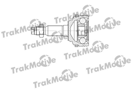 CHEVROLET ШРУС наружный к-т c 33/22 зуб.ABS Lacetti,Daewoo Nubira 1.6/1.8 Trakmotive 40-0673