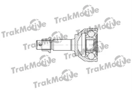 NISSAN ШРКШ зовнішній к-кт 29/35 зуб.Qashqai,X-Trail 08-, RENAULT, SEAT Trakmotive 40-0723